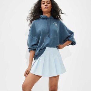 American Eagle light blue size zero pleated tennis skirt